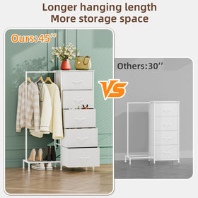 Somdot tall storage tower suited for entryways or bedrooms.