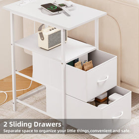Somdot end table slim dimensions ideal for tight spaces beside seating.