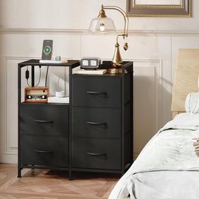Somdot nightstand suitable for bedrooms, dorms, and home offices