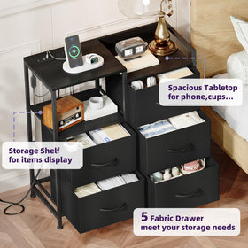 Somdot durable metal and wood construction supports heavy items