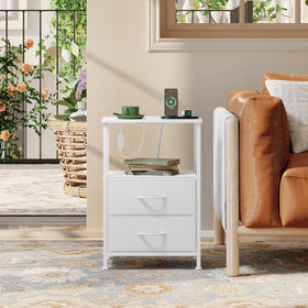 Somdot nightstand crafted with FSC-certified wood for eco-friendly furniture
