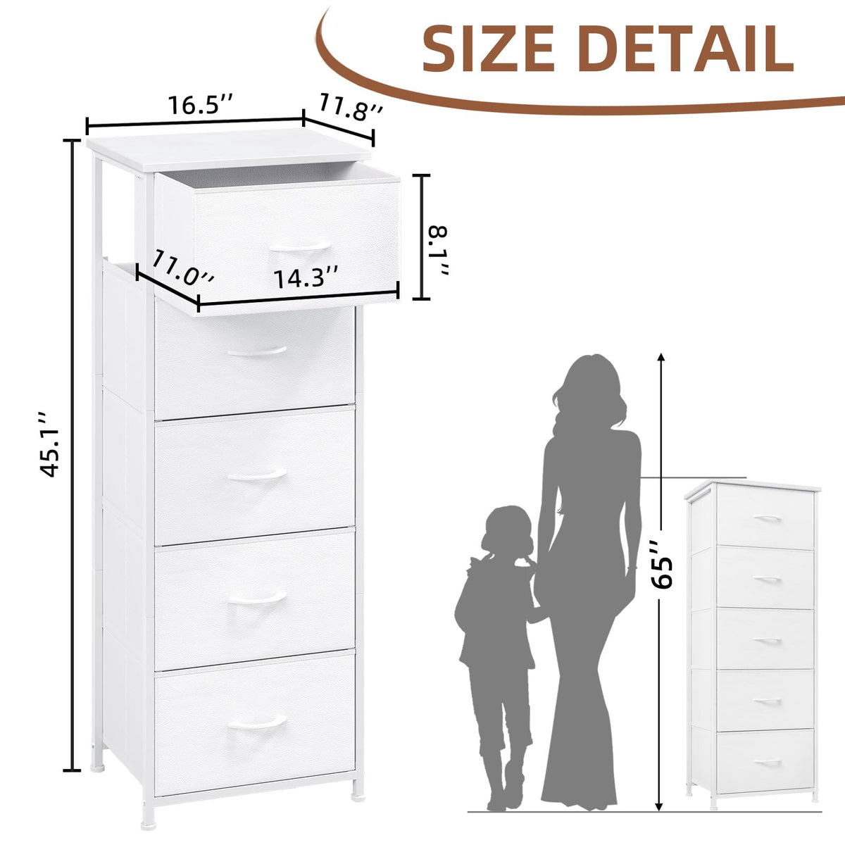Somdot removable fabric bins highlight flexible organization and clutter reduction.