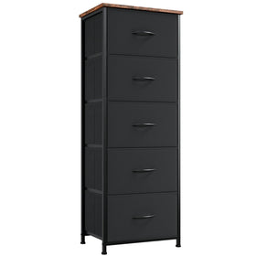 Somdot tall dresser front view with five drawers for organized storage
