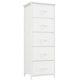 Somdot tall dresser assembly in progress, easy setup for quick storage.