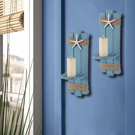 SOMTO gift-ready beach decor sconce set makes a thoughtful present.