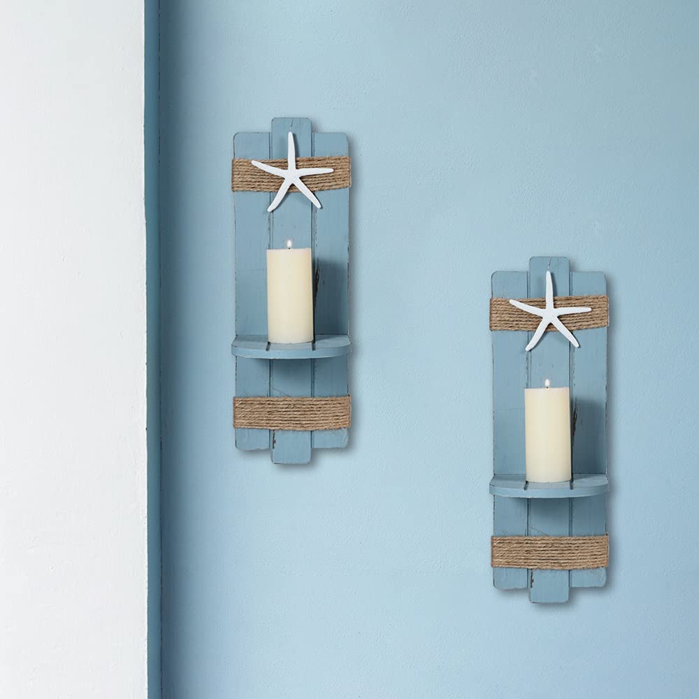 SOMTO hemp-rope wall sconce enhances the coastal texture and ambiance.