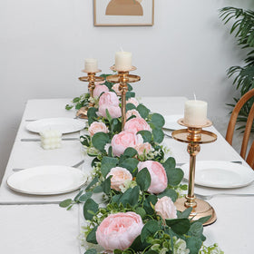 SOMYTING wedding arch decor hanging demonstrates easy installation for ceremonies.