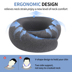 Songhearr memory foam core provides durable, slow-rebound support
