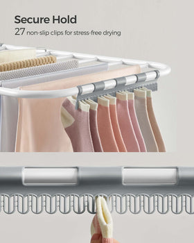 Heavy-duty steel frame of SongMics rack supports up to 55 lb.