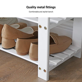 SONGMICS cloud white color option complements light interiors.