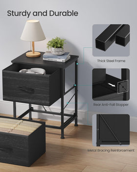 SONGMICS BELLAH room-setup with lamp demonstrates compact storage in modern spaces.