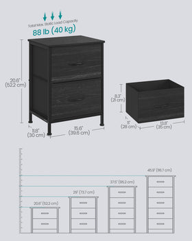 SONGMICS BELLAH bedroom setup shows versatile bedside use.