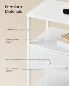 SongMics Bellah multiport charging setup keeps devices ready by the bed.