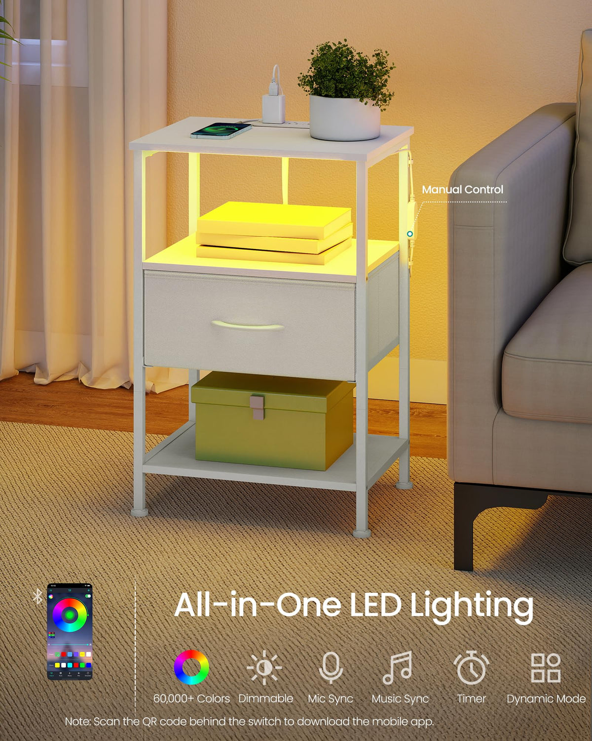 SongMics Bellah sturdy steel and engineered wood construction conveys durability.