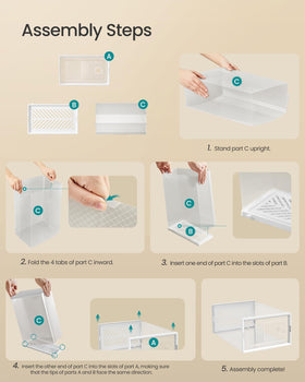SONGMICS closet-perfect boxes help create a tidy wardrobe.