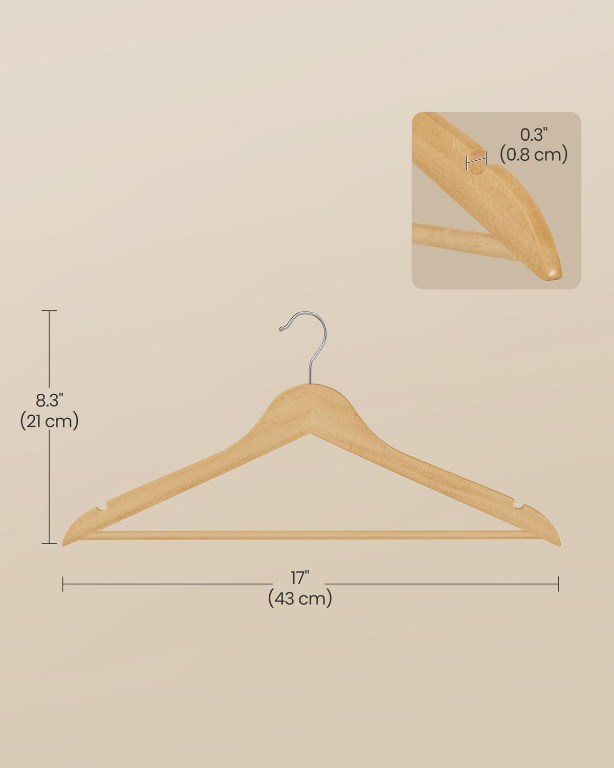 SONGMICS space-saving design helps organize a clutter-free closet.