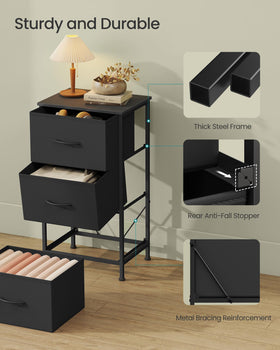 SONGMICS dresser easy assembly with included tool and clear instructions