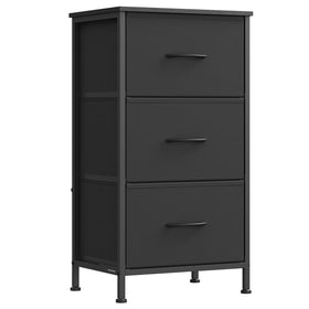 SONGMICS dresser ink-black top surface for lamp and clock