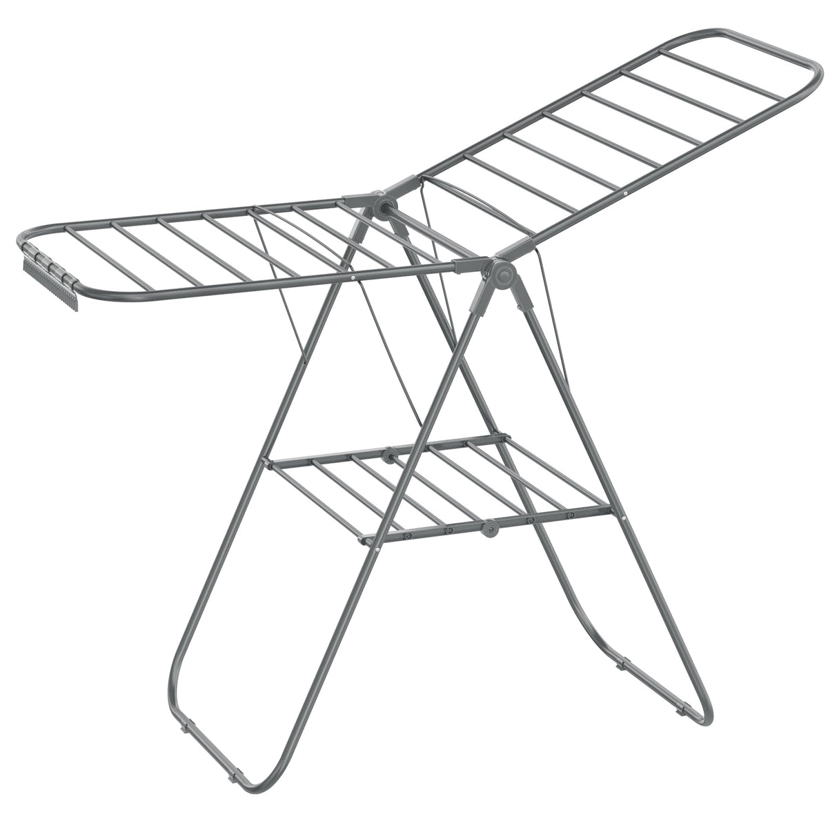 SONGMICS drying rack easy-assembly with no screws required.