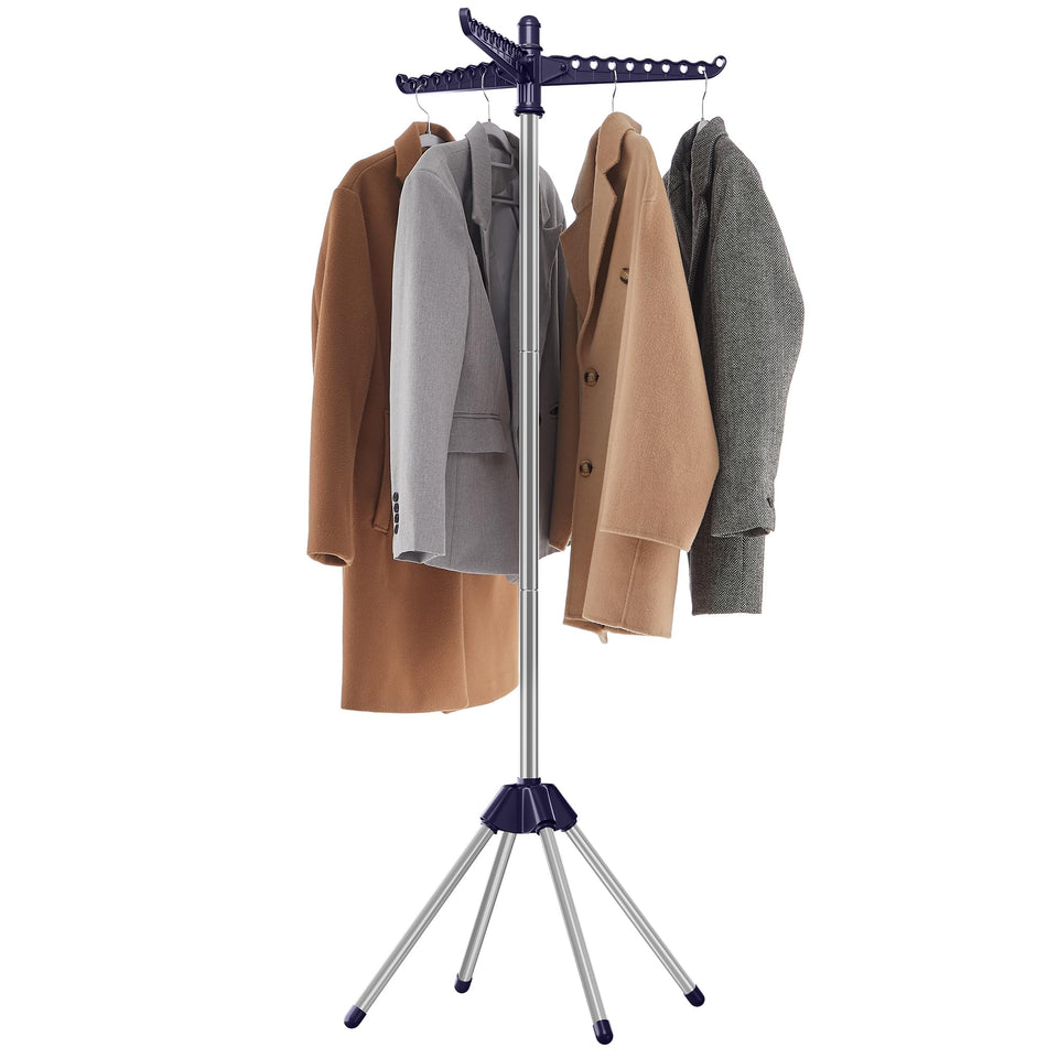 SongMics 59-inch drying rack full view shows ample space for bulk air drying.