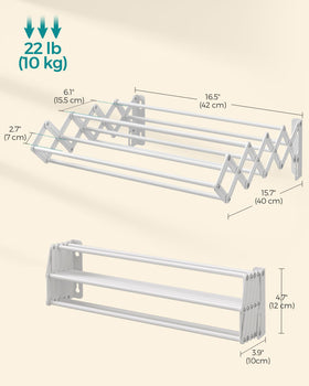 Songmics durable steel frame with diamond reinforcement supports up to 22 lb.