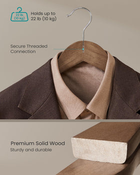 SONGMICS anti-slip bar keeps pants secure on the hanger