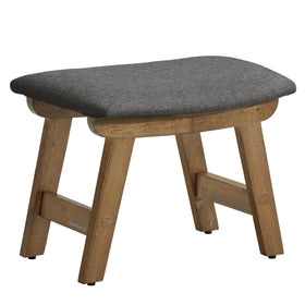 SONGMICS Foot Stool Ottoman under desk demonstrates sturdy stability for relaxed legs
