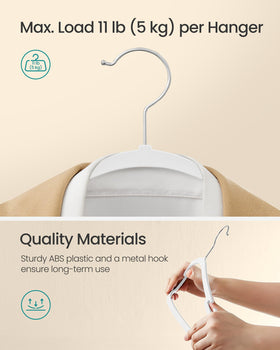 SongMics non-slip ridges prevent garments from slipping off