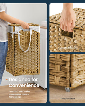 Foldable design for compact storage when not in use.