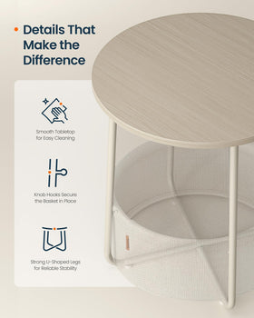 SONGMICS HOME quick assembly instruction visuals for easy setup