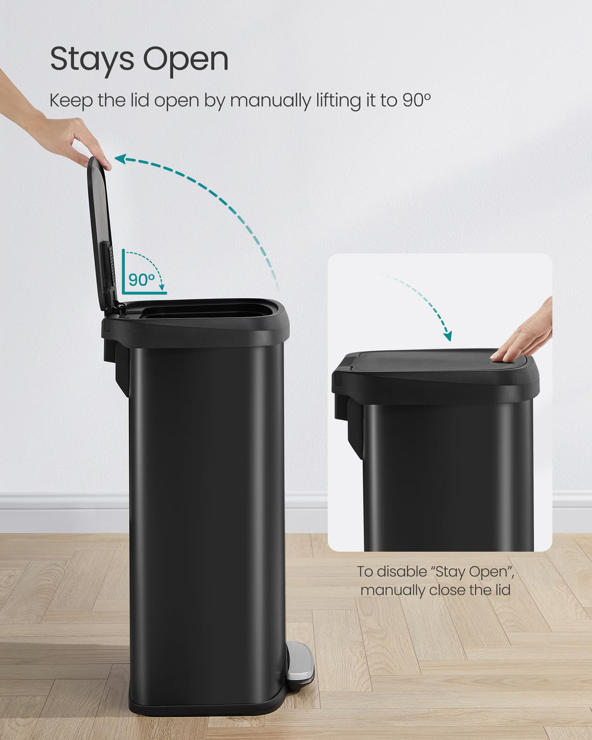 SONGMICS tall design offers space-saving footprint in kitchens