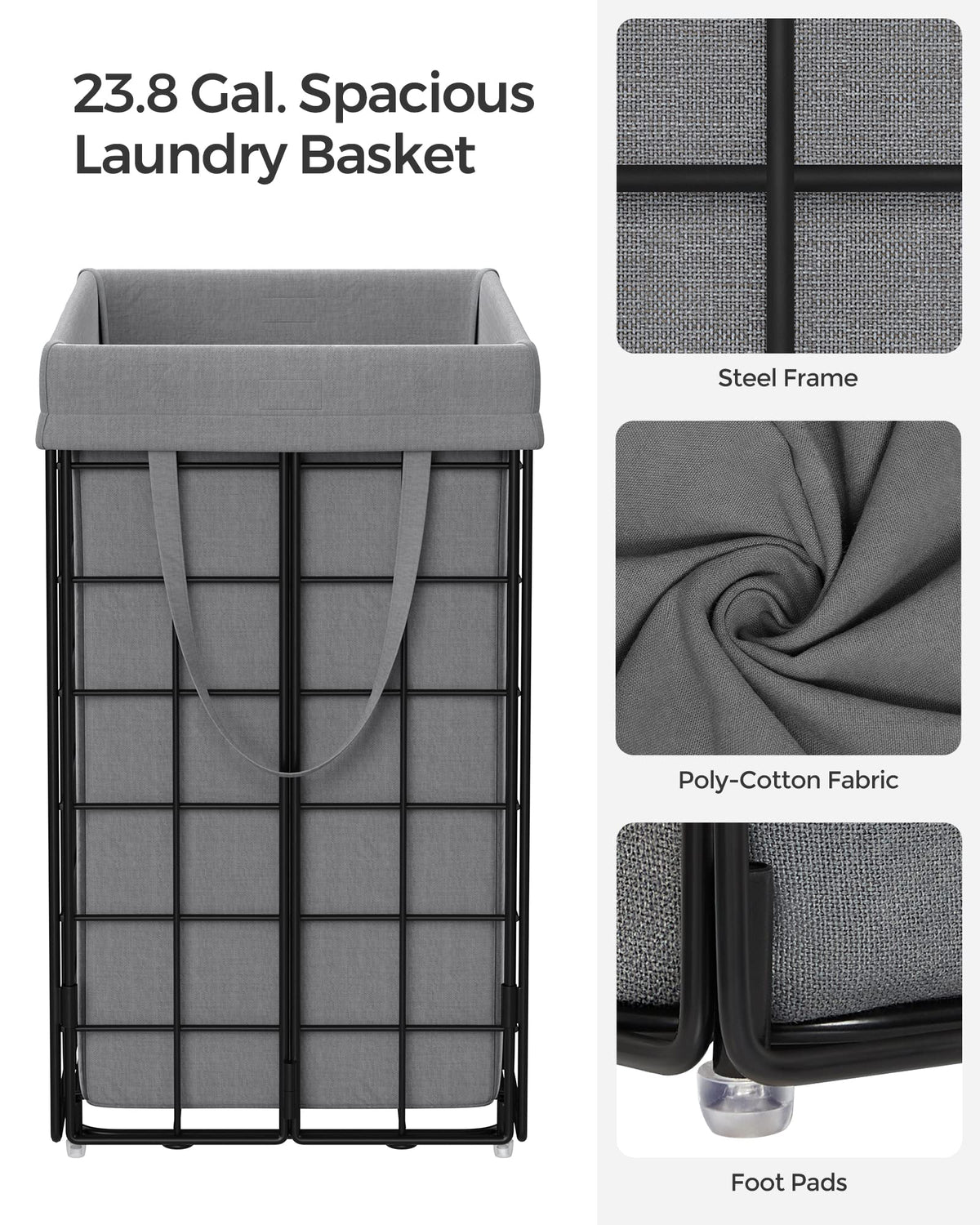 SongMICS drawstring top secures contents and hides mess
