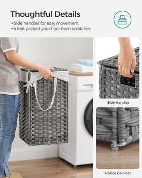 SONGMICS folding design simplifies storage when not in use.