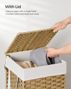 SONGMICS foldable design saves space when not in use