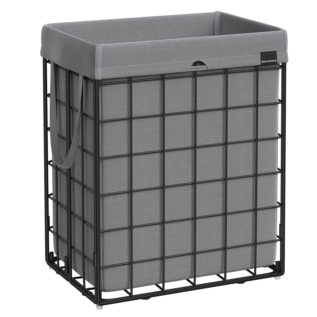 SongMICS laundry hamper frame shows sturdy metal support for long-lasting use