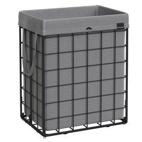 SongMICS laundry hamper frame shows sturdy metal support for long-lasting use