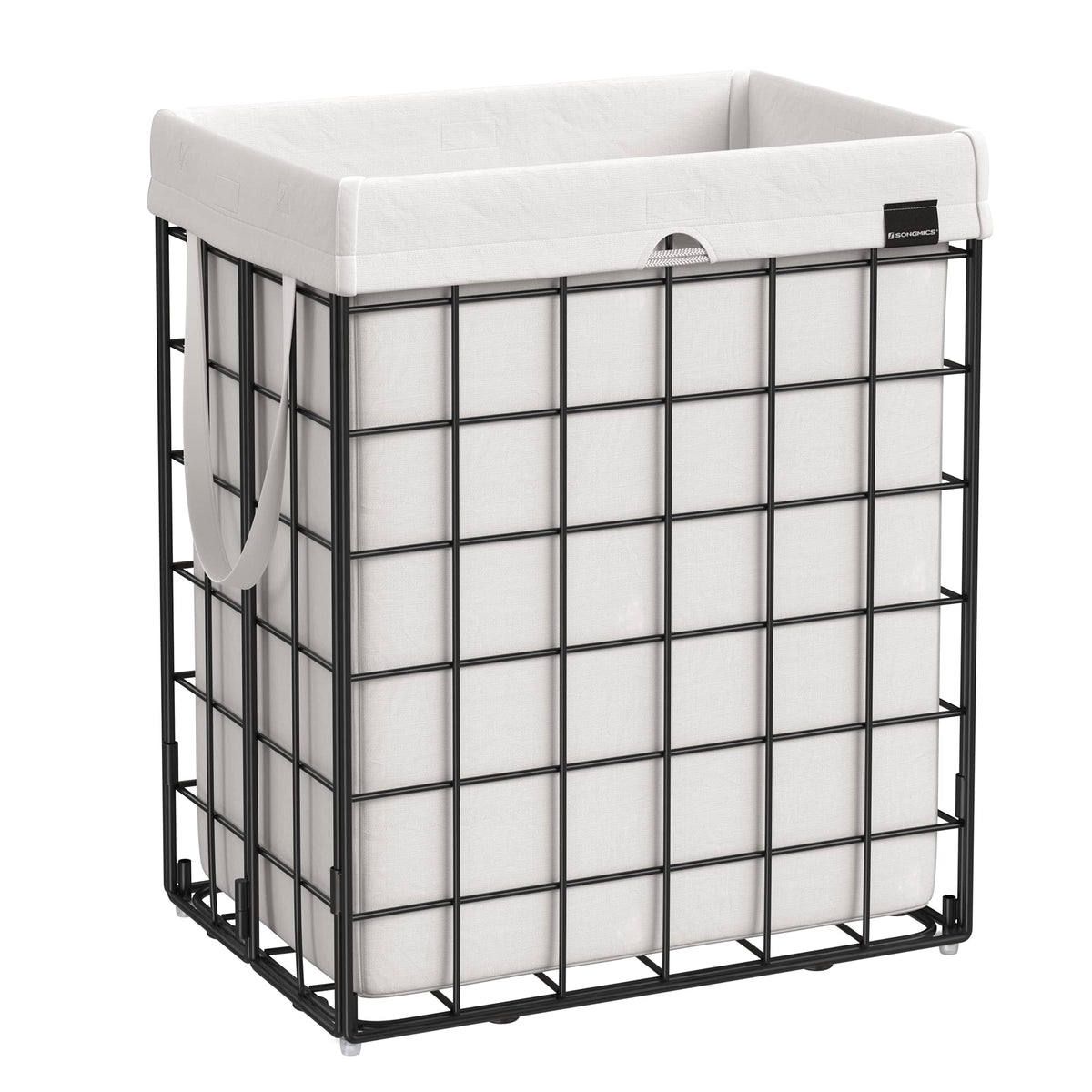 SongMICS laundry hamper frame assembly demonstrates sturdy setup for durable daily use