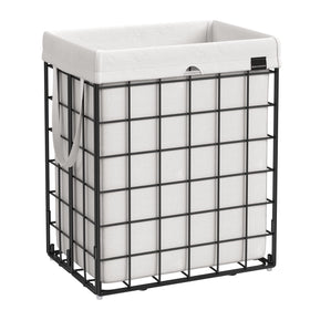 SongMICS laundry hamper frame assembly demonstrates sturdy setup for durable daily use