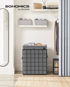 SongMICS removable liner facilitates easy cleaning and hygienic laundry handling