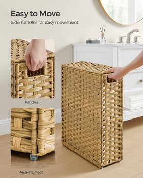 SongMics hamper sturdy metal frame supports up to 33 lb