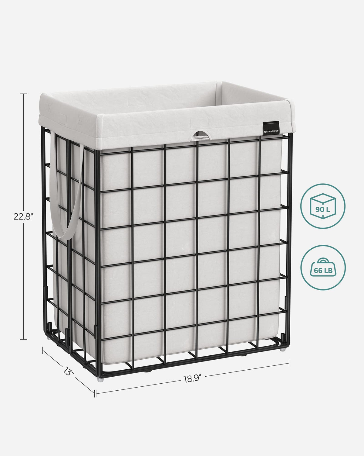 SongMICS liner fabric is breathable to help maintain freshness