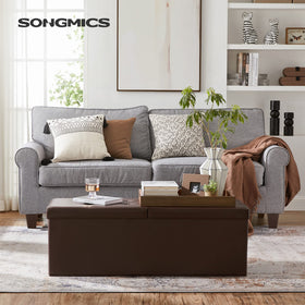 SONGMICS MAZIE iron frame support ensures durable stability.