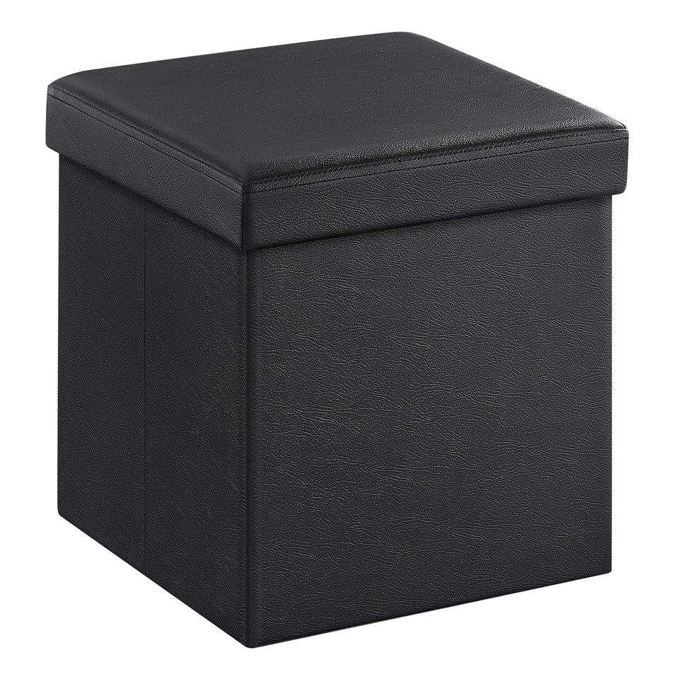 SONGMICS Mazie ottoman foldable design enables quick setup and easy storage.