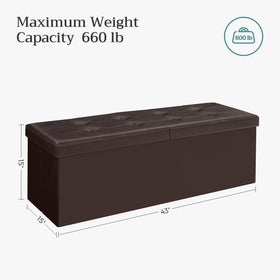 Interior access allows quick retrieval from under bed storage.