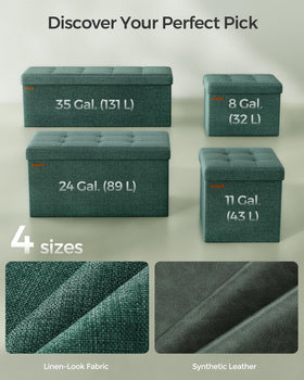 SONGMICS MAZIE folded and stored under a bed demonstrates space-saving design.