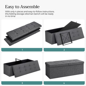 SONGMICS Mazie easy assembly avoids tools for quick setup.