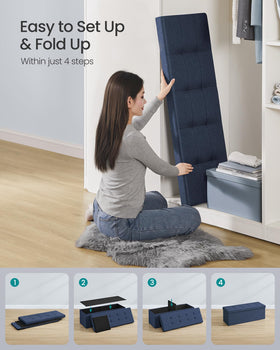 SONGMICS Mazie end-of-bed bench for living rooms and bedrooms