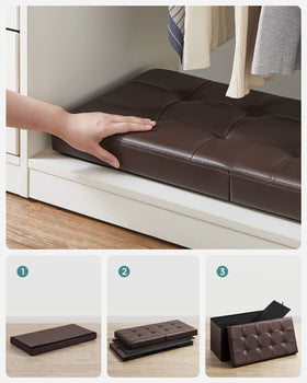 SONGMICS MAZIE fits living room, entryway, or bedroom spaces