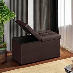 SONGMICS MAZIE synthetic leather cleans easily with a quick wipe