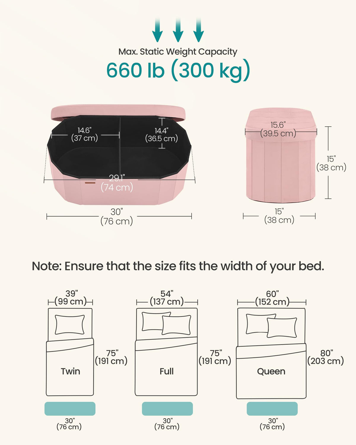 Songmics Mazie velvet finish pink adds elegant comfort to any room